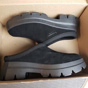 Koolaburra By UGG Neerie Mule Women 7.5 Black Chunky Clog Platform Cozycore